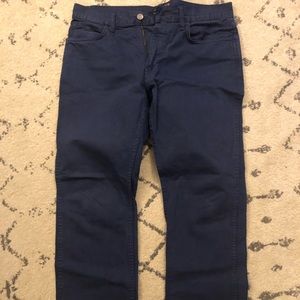 J Crew slim straight dyed denim